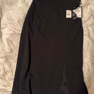 Adrianna Papell Elegant Black Pencil Skirt